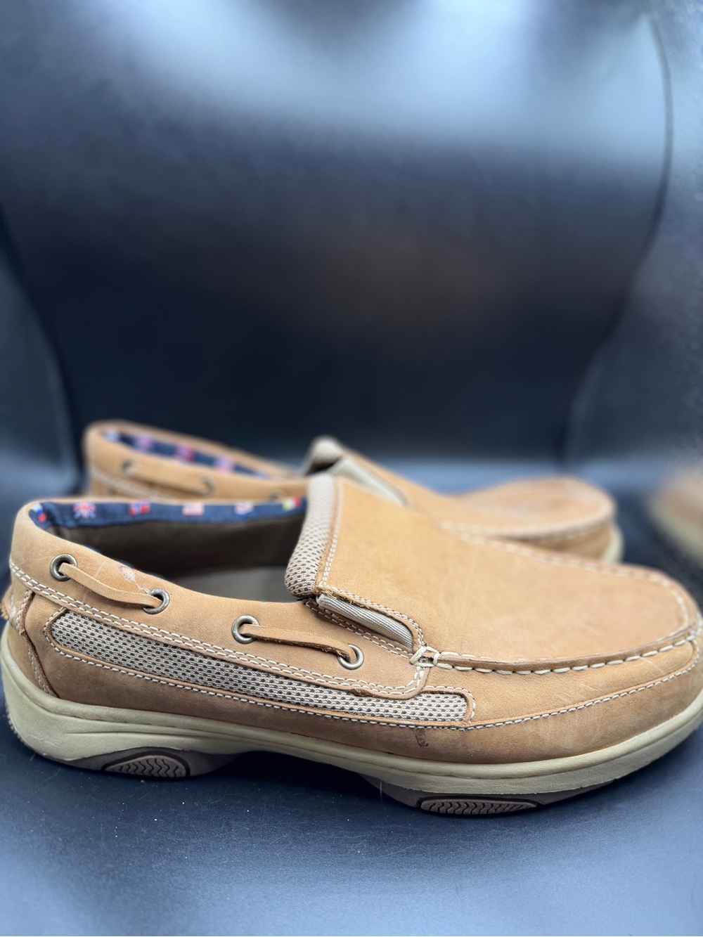 Reeled legendsMen's Casual Slip-On Loafers in Tan